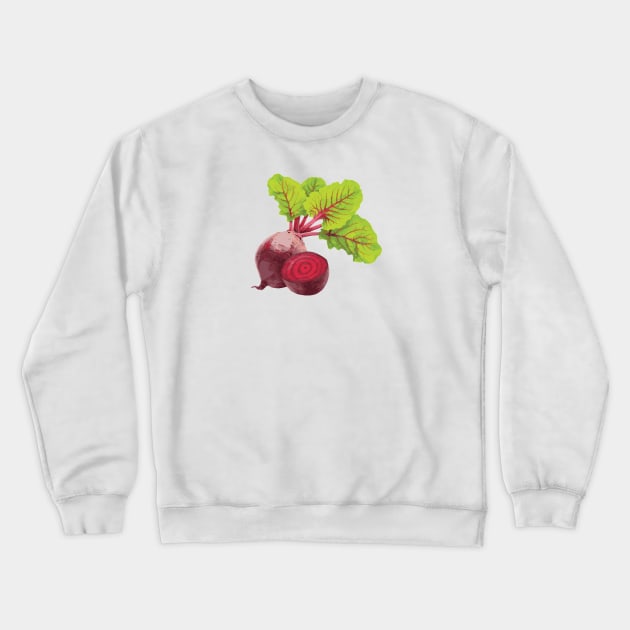 Turn Up The Beets! Crewneck Sweatshirt by cricky